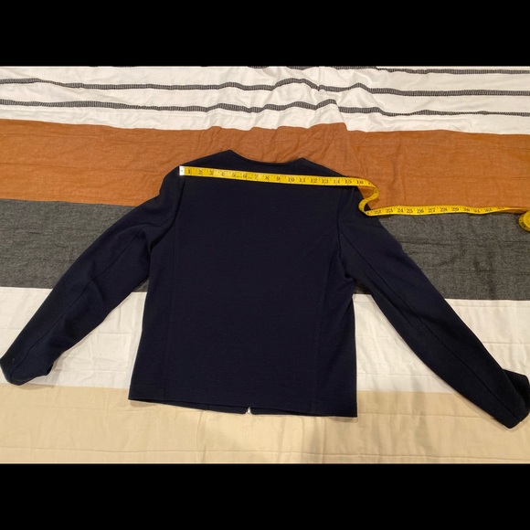 Uniqlo round neck Ponte zippered jacket - Picture 3 of 4